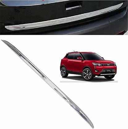 Amabu Mahindra XUV 300 (2019 Onward) Car rear Dicky chrome patti lining garnish Chrome MAHINDRA XUV300 W8 Option Petrol, XUV300 W8 Option Diesel Rear Garnish