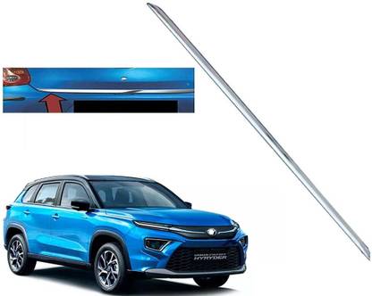 Auto E-Shopping ABS Plastic Chrome Diggi Garnish Patti Dicky Rear Boot Trunk Guard Hy-Ryder Glossy, Chrome Toyota NA Rear Garnish