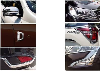 ACE Exterior Chrome Accessories Combo Kit PP06 Chrome Mahindra XUV 500 Rear Garnish