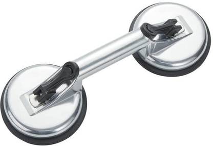 BANISTROKES Aluminum Alloy Double Claw Tiles, Marbles and Glass Suction Cup Car Gear Lever Car Gear Lever