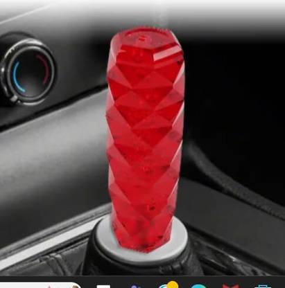 YOURKARTS.COM Diamond King Gear knob Crystal Bubble Styling Sporty Handle Gear Shift Knob Car Gear Lever