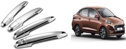 AutoZone Door Catch Handle Cover Chrome Finishing Suitable For Hyundai Aura Car Grab Handle Cover