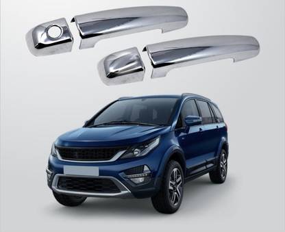 AutoZone Door Catch Handle Cover Chrome Finishing Suitable For Tata Hexa Car Grab Handle Cover
