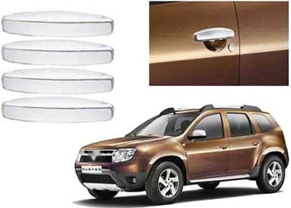 AutoZone Door Handle Cover Chrome Finishing Suitable For Renault Duster Car Grab Handle Cover