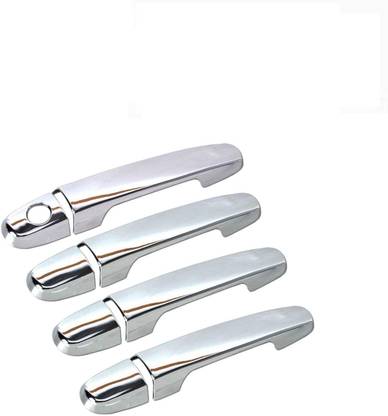 CARMART Brezza Chrome Handle Car Grab Handle Cover