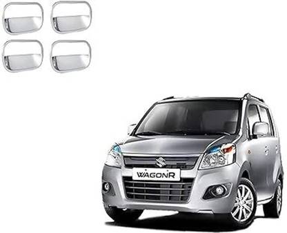 Uneestore Chrome Door Handle COVER for WagonR 2013-2018 Car Grab Handle Cover