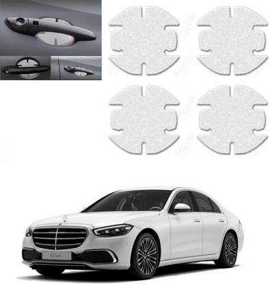 TASAZE Car Door Scratch Protection Sticker Finger Guard (PU) Transparent for S class Car Grab handle
