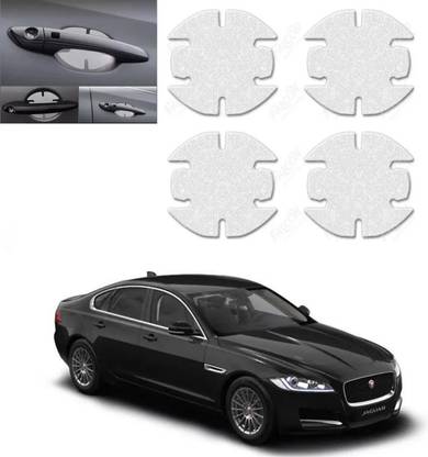 TASAZE Car Door Scratch Protection Sticker Finger Guard (PU) Transparent for Jaguar Car Grab handle