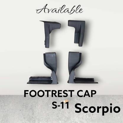 shivam shubham FOOT REST CAP SCORPIO S-11 Car Grill Cover