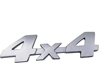 Kashcarts 3D Sticker 4x4 car emblem Car Grill Cover