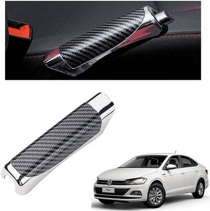 SLSHILPA Anti-Slip Parking Handbrake Decorative Cap For Volkswagen Virtus Car Handbrake Grip