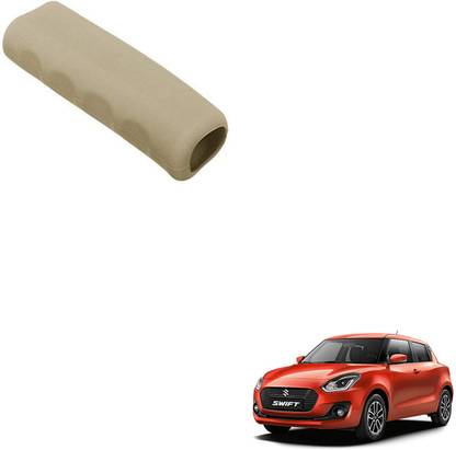 SEMAPHORE Car Handbrake Soft Rubber Cover Beige For Maruti Swift Car Handbrake Grip