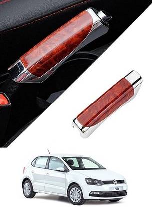 SLSHILPA Anti-Slip Parking Handbrake Decorative Cap For Volkswagen Polo Car Handbrake Grip