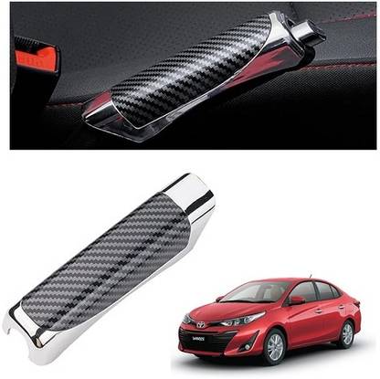 SLSHILPA Anti-Slip Parking Handbrake Decorative Cap For Toyota Yaris Car Handbrake Grip