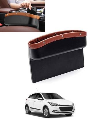 RKPSP Universal Front Seat Side Pocket For Car With Multipurpose Storage 89 Car Side Seat Catcher