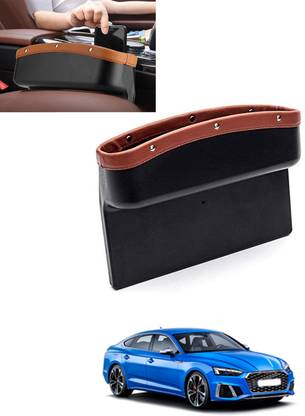 RKPSP Universal Front Seat Side Pocket For Car With Multipurpose Storage 223 Car Side Seat Catcher
