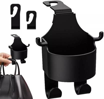 Jexix Car Phone Holder with Hook Auto Back Hanging Mount Car Single Pocket