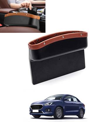 RKPSP Universal Front Seat Side Pocket For Car With Multipurpose Storage 256 Car Side Seat Catcher