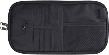 STHIRA Car Sun Visor Organizer Multifunctional Storage Pouch with Card Sunglasses Phone Car Storage Bag