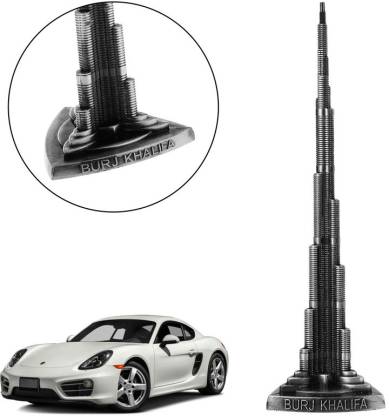 AUTO PEARL Decorative Dubai Landmark for Car Dashboard compatible with Porsche Cayman Car Hanging Ornament