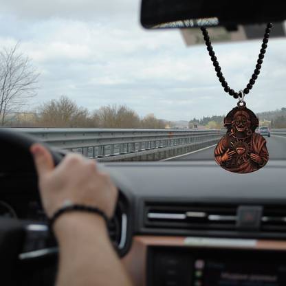 Shiv Jagdamba Religious Lord Jesus Christ Cross Car Rearview Mirror Charm ShivCrMa2024182 Car Hanging Ornament