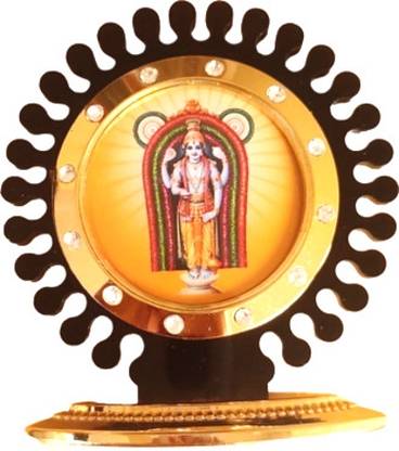 HOIVA (PACK OF 1) Religious Handcrafted Plastic Guruvayoorappan Table decorative Decorative Showpiece  -  2.5 cm