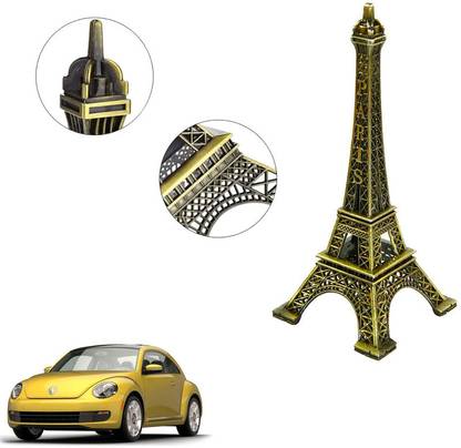 AUTO PEARL Medium Eiffel Tower Decorative item for Car Dashboard compatible with Beetle Car Hanging Ornament