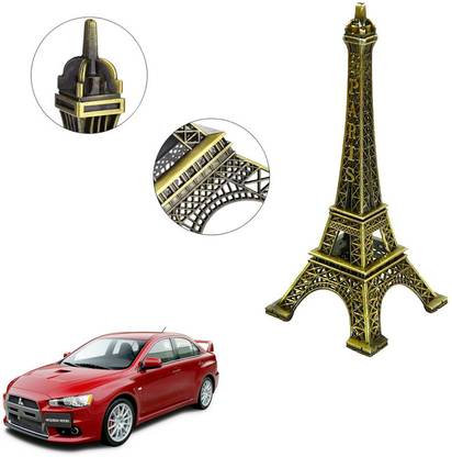 AUTO PEARL Medium Eiffel Tower Decorative item for Car Dashboard compatible with Lancer Car Hanging Ornament
