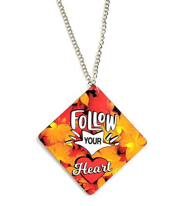 GXYS Both Side Follow Your Heart Car Hanging Ornament