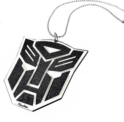 EliteAuto TRANSFORMER AUTOBOT CAR HANGING For RearView Mirror with Adjustable Metal Chain Car Hanging Ornament
