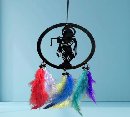 LAXMI ENTERPRISEST gogod Krishna Dream Car Hanging Ornament
