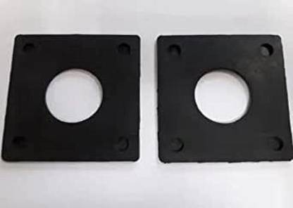 IGRAPI Square Shape Rubber Washers, Pack of 10, Size: 30mm X 30mm Car Head Gasket