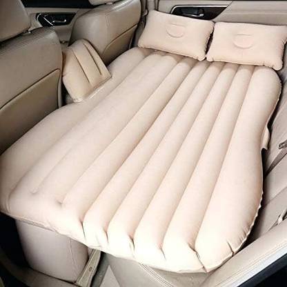 Wagzo Multifunctional Back Matters for Travel with 2 Air Pillows 1 Storage Bag Universal For Car Car Inflatable Bed