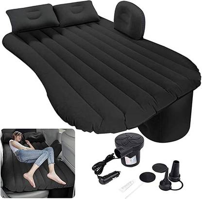 HEM SELLES Multifunctional Inflatable Car Bed Mattress with Two Air Pillows, Inflatable Car Bed Mattress with Two Air Pillows, Car Inflatable Bed