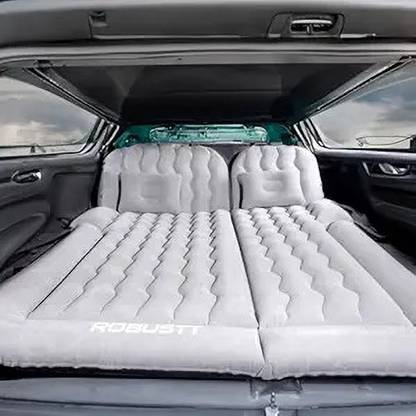 Spotview 2 Air Pillow & Air Pump | Car Sleeping Bed for Kids Grey (Pack of 1) Car Inflatable Mattress | Car Bed Mattress | Car Bed Travel, Trip, Camping Car Inflatable Bed