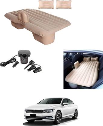 MSNP Mutifunctional Car Inflatable Beige Bed With Air Pump-203 Car Pillow Comfortable Travel,Sleeping,Outdoor Camping,Seating Relaxing-203 Car Inflatable Bed