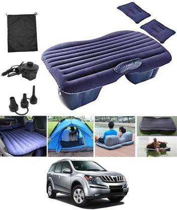 AYW (Car,Camping,Swimming)Inflatable Blue Car BedTravel-XUV 500 Mahindra 2012 Premium Finish and 180Kg weight bearing capacity Car Inflatable Bed