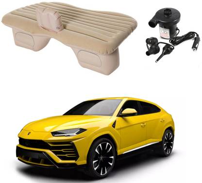 Oshotto Car Inflatable Bed Mattress with Two Air Pillows For Lamborghini Urus Beige Car Inflatable Bed
