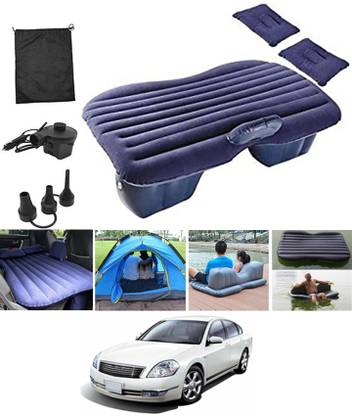 RKPSP Blue Inflatable Car Bed Travel Car,Camping,Swimming-Teana Nissan 2007 Waterproof & Premium Finish Car Inflatable Bed