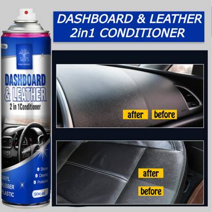 SAPI'S Dashboard & Leather Conditioner Dashboard & Leather Cleaner for Automotive & Home Improvement 500 ML Vehicle Interior Cleaner