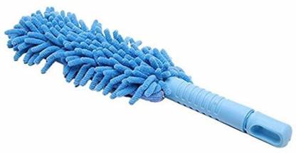 ALLEXTREME Multicolour Microfiber Anti Static Feather Duster Dust Cleaner Brush with Handle Vehicle, Home and Office Vehicle Interior Cleaner