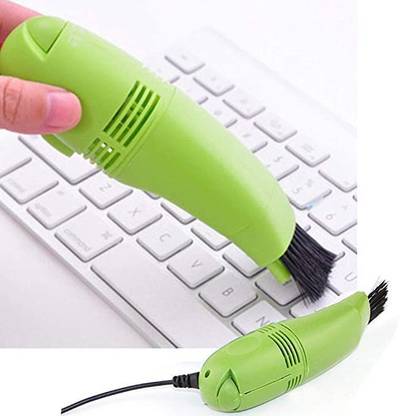 AKGENIC Vacuum Mini USB Vacuum Cleaner for Computer Desktop Keyboard with Dust Cleaning Brush Vehicle Interior Cleaner