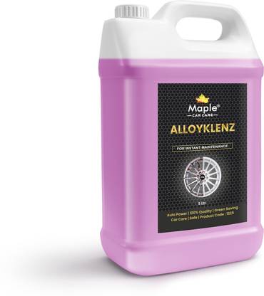 Maple Safe for All Wheels Tires and Rims Alloy Kleanz Acid Safe Based Alloy Wheel Cleaner | Safe for All Wheels Tires and Rims - Works on Alloy Chrome Aluminum Clear Coated, Tyre and Alloy Wheel Cleaner Vehicle Interior Cleaner