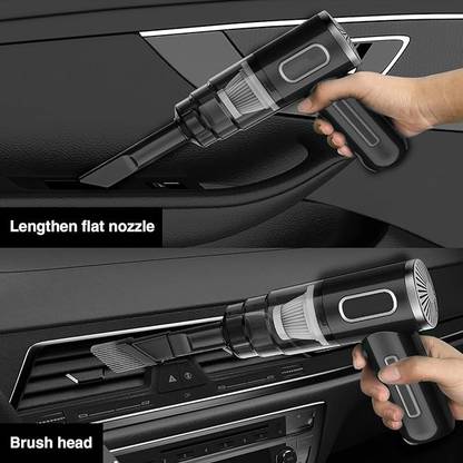 SBF 3 in 1 handheld car vacuum cleaner with blower wireless rechargeable Vacuum cleaner clean deeply best for laptop, car etc. Vehicle Interior Cleaner
