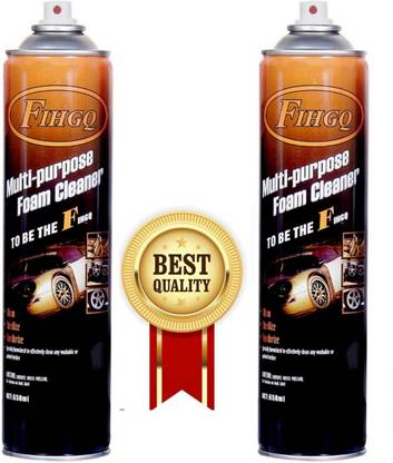 BINIV car & Bike Foaming Cleaner And Car Washing Liquid (650 ml) (Pack of 2) 2FW Vehicle Interior Cleaner
