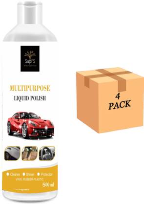 SAPI'S Multi Purpose Liquid Polish Multi-Surface Polish for Automotive & Home Improvement Vehicle Interior Cleaner