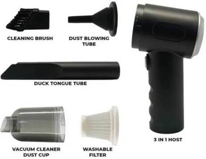 SBF Dry High Power Car Vacuum Cleaner Wet and Dry Cordless 3 in 1 Mechanical Keyboard Car Cordless Vacuum Cleaner with Air Duster Blower Vehicle Interior Cleaner