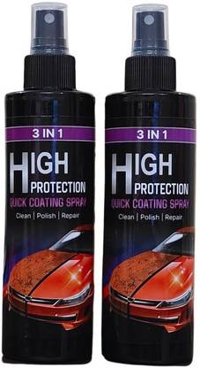 hinik Liquid Car Polish for Dashboard, Exterior, Bumper, Leather, Metal Parts