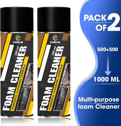 CABIUS Car Seat/ Exterior & Interior/Shoes/Sofa Cleaning Spray Vehicle Interior Cleaner Multipurpose Car Care Cleaner Foam Spray, Vehicle Interior Cleaner