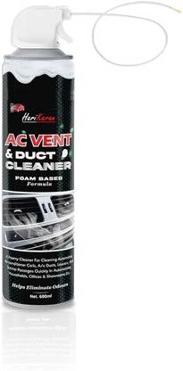 Harikaran AC Vent 500 ML Car AC Vent & Duct Cleaner Spray Form with Long No-sal Pipe Vehicle Interior Cleaner